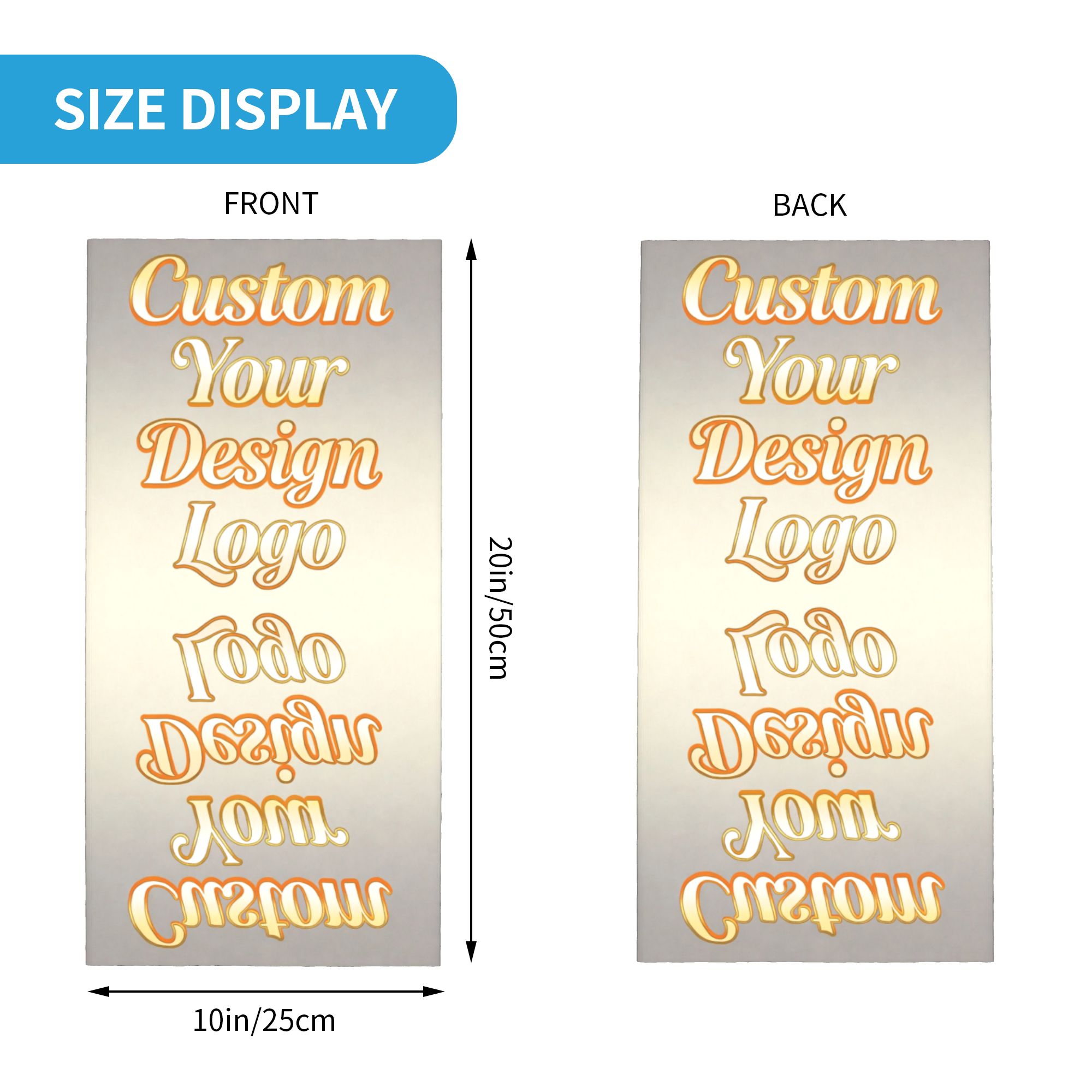 Personalizowana bandana/komin  – Initial Ring Custom recenzja i cena